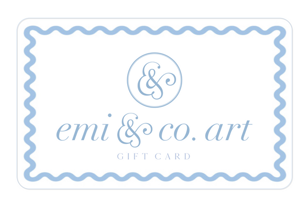 The Emi & Co. Art Gift Card